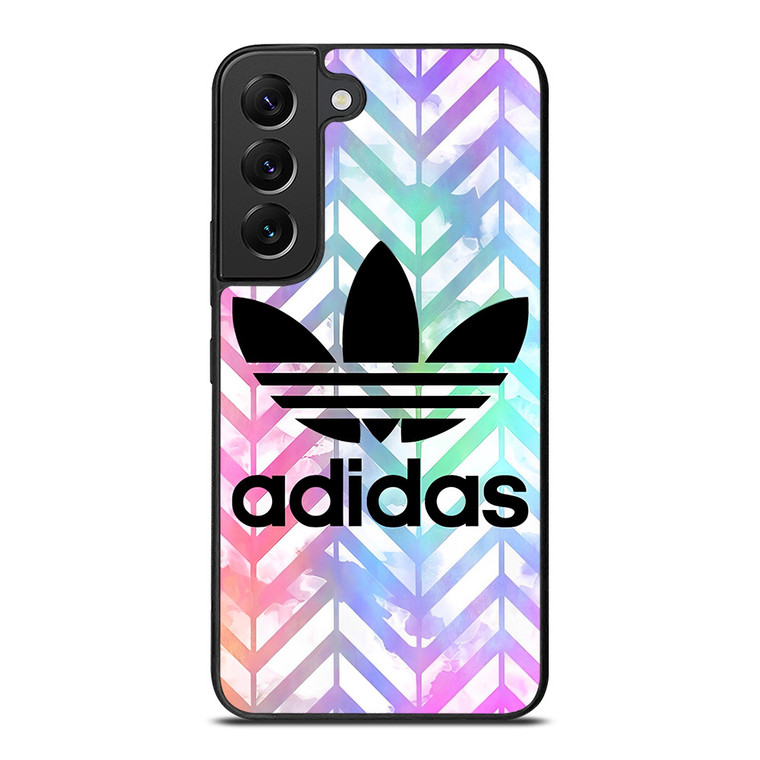 ADIDAS COLORFUL ZIG ZAG LOGO Samsung Galaxy S22 Plus Case Cover ADIDAS COLORFUL ZIG ZAG LOGO Samsung Galaxy S22 Plus Case Cover