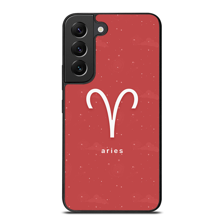 ARIES ZODIAC SIGN PINK Samsung Galaxy S22 Plus Case Cover