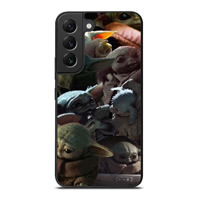 BABY YODA STAR WARS COLLAGE Samsung Galaxy S22 Plus Case Cover