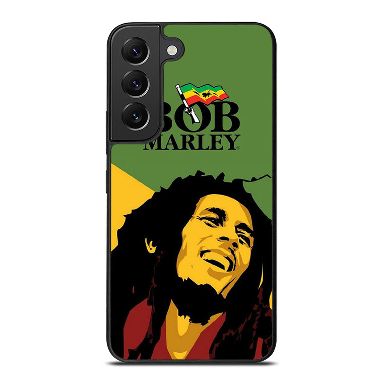 BOB MARLEY FLAT ILUSTRATION Samsung Galaxy S22 Plus Case Cover