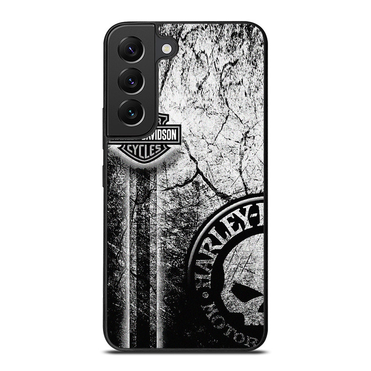 HARLEY DAVIDSON WALL TEXTURE LOGO Samsung Galaxy S22 Plus Case Cover HARLEY DAVIDSON WALL TEXTURE LOGO Samsung Galaxy S22 Plus Case Cover