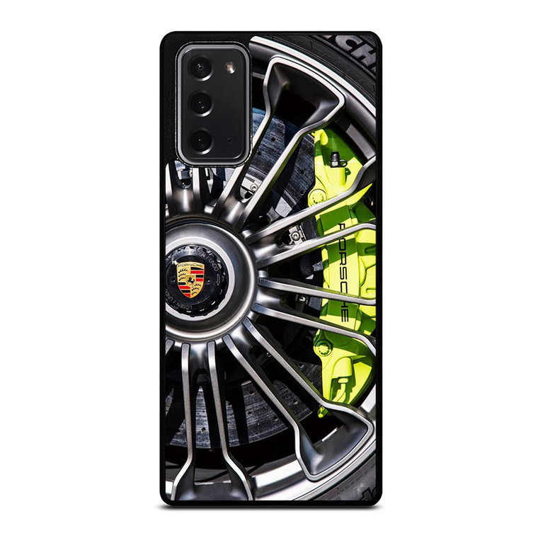 PORSCHE WHEEL CUSTOM  Samsung Galaxy Note 20 Case Cover
