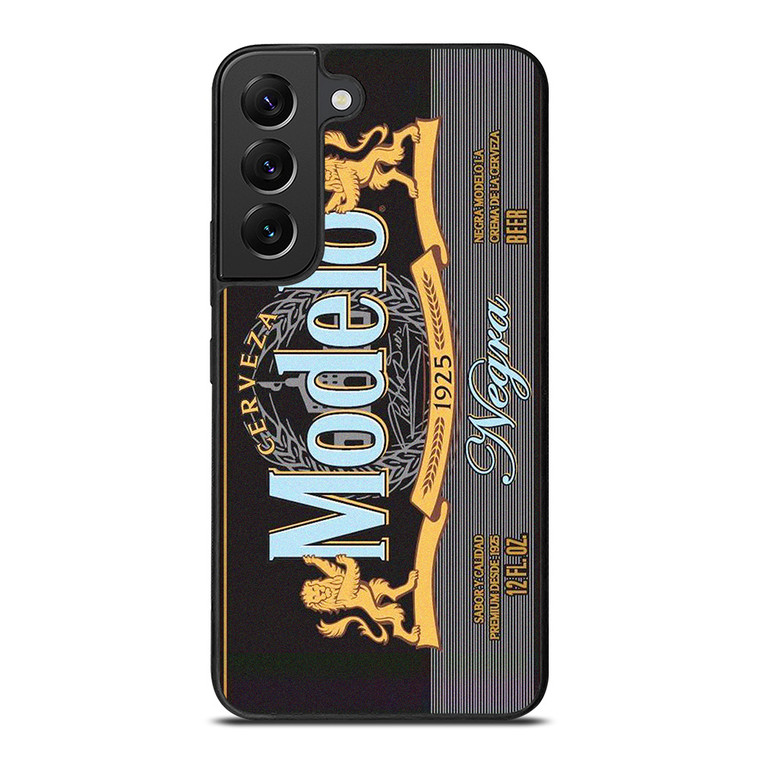 MODELO CERVEZA NEGRO LABEL Samsung Galaxy S22 Plus Case Cover