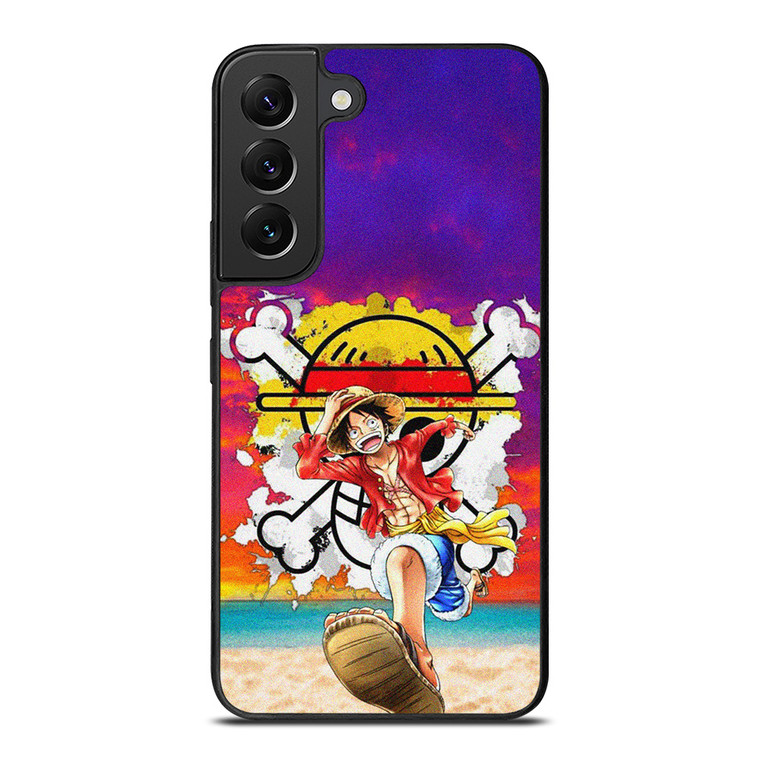 MONKEY D LUFFY ONE PIECE BEACH Samsung Galaxy S22 Plus Case Cover