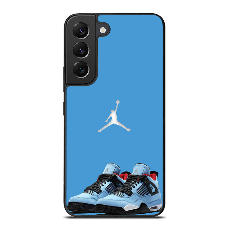NIKE AIR JORDAN TRAVIS SCOTT BLUE Samsung Galaxy S22 Plus Case Cover NIKE AIR JORDAN TRAVIS SCOTT BLUE Samsung Galaxy S22 Plus Case Cover
