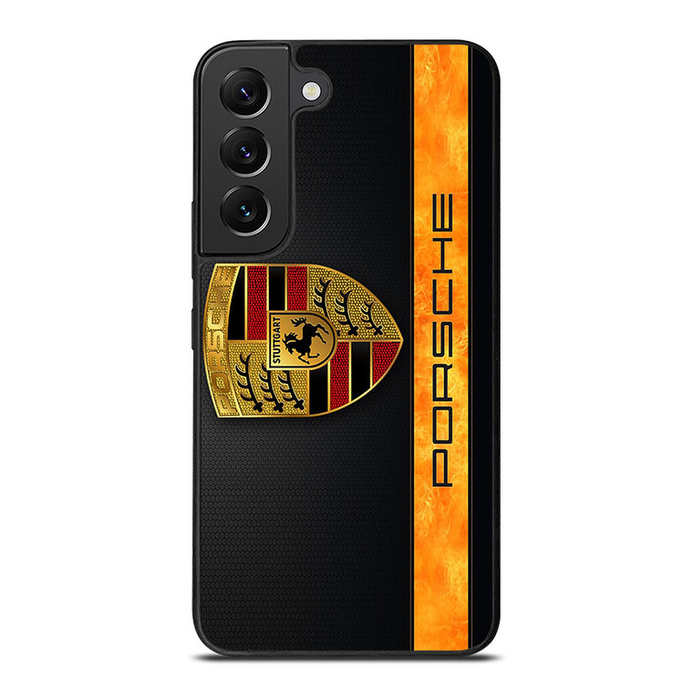 PORSCHE CARBON LIST LOGO Samsung Galaxy S22 Plus Case Cover