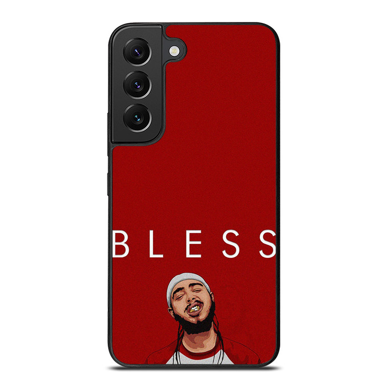 POST MALONE RAPPER BLESS Samsung Galaxy S22 Plus Case Cover POST MALONE RAPPER BLESS Samsung Galaxy S22 Plus Case Cover