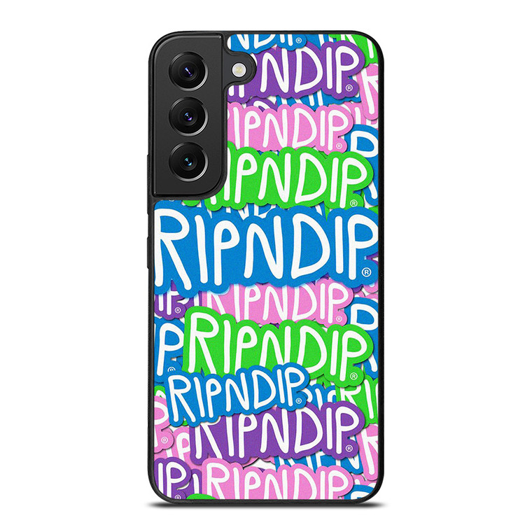 RIPNDIP LOGO COLLAGE Samsung Galaxy S22 Plus Case Cover RIPNDIP LOGO COLLAGE Samsung Galaxy S22 Plus Case Cover