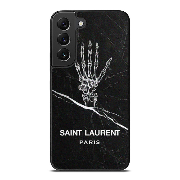 SAINT LAURENT PARIS SKELETON LOGO Samsung Galaxy S22 Plus Case Cover SAINT LAURENT PARIS SKELETON LOGO Samsung Galaxy S22 Plus Case Cover