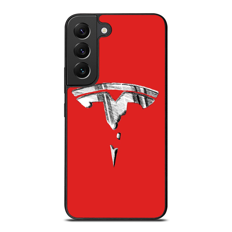TESLA BROKEN LOGO Samsung Galaxy S22 Plus Case Cover