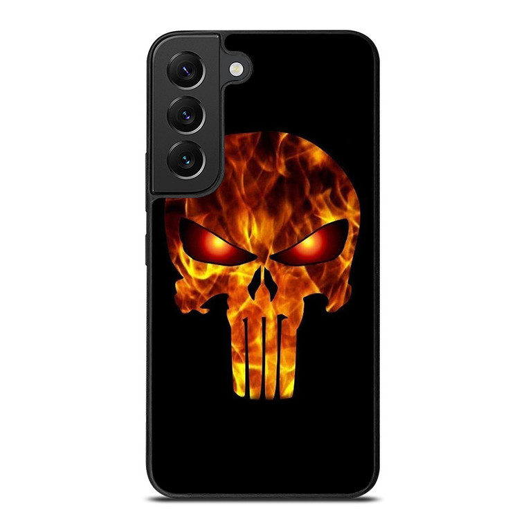 THE PUNISHER BURNED ICON Samsung Galaxy S22 Plus Case Cover