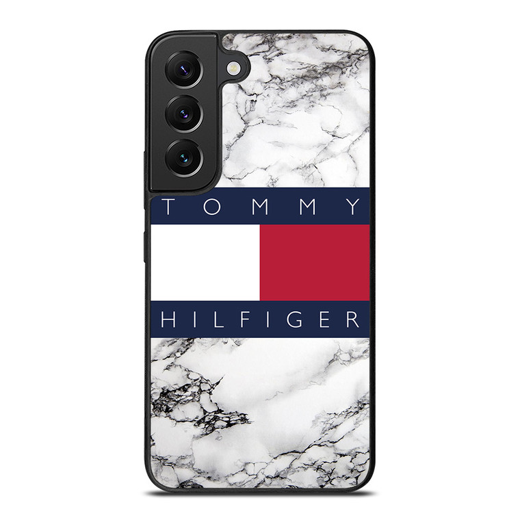 TOMMY HILFIGER WHITE MARBLE Samsung Galaxy S22 Plus Case Cover
