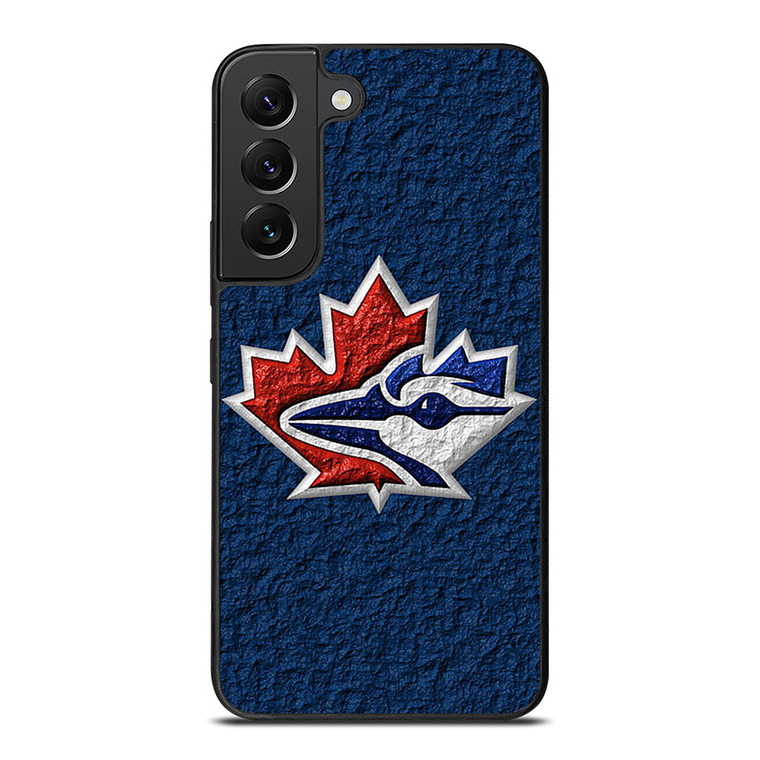 TORONTO BLUE JAYS LEATHER LOGO Samsung Galaxy S22 Plus Case Cover