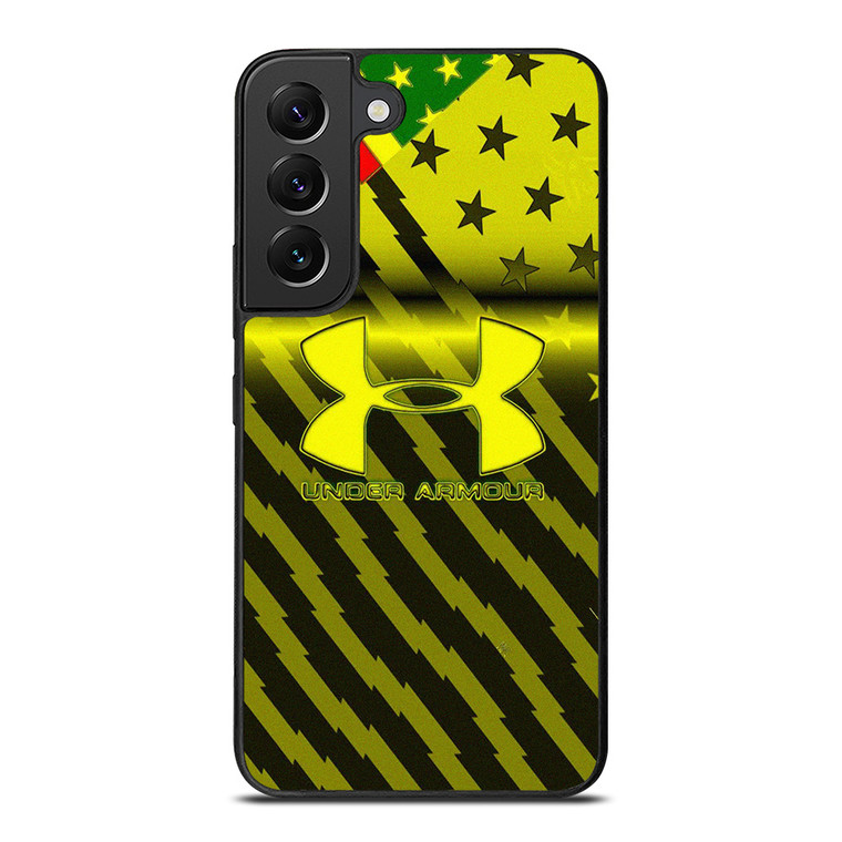 UNDER ARMOUR AMERICAN FLAG YELLOW Samsung Galaxy S22 Plus Case Cover
