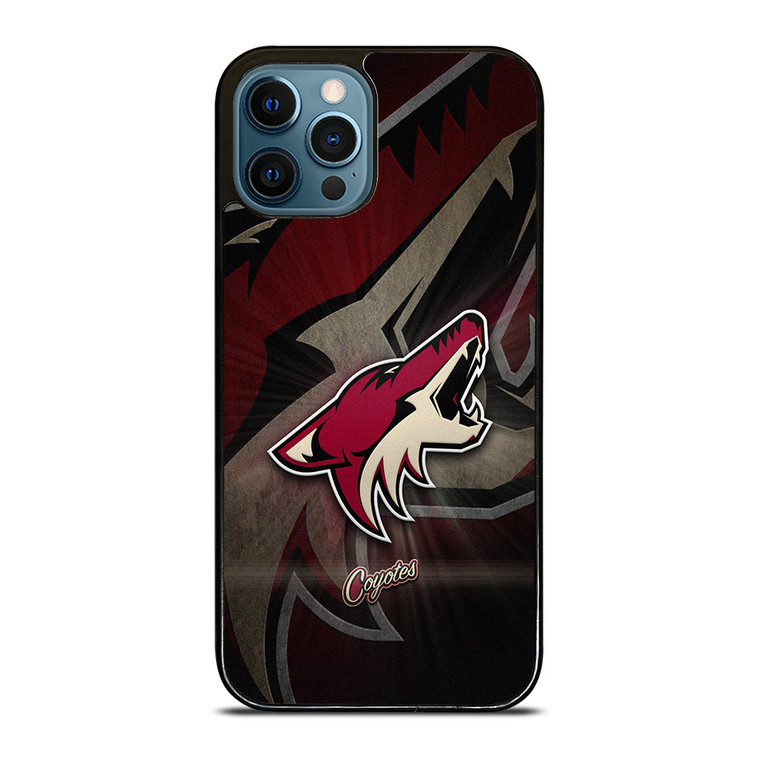 ARIZONA COYOTES METAL LOGO iPhone 12 Pro Max Case Cover