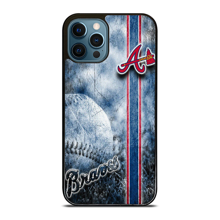 ATLANTA BRAVES BASEBALL RUSTY LOGO iPhone 12 Pro Max Case Cover