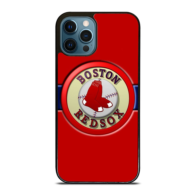BOSTON RED SOX RED EMBLEM iPhone 12 Pro Max Case Cover