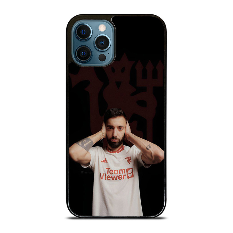BRUNO FERNANDES MANCHESTER UNITED RED DEVILS iPhone 12 Pro Max Case Cover