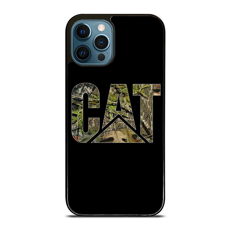 CATERPILLAR CAMO LEAF LOGO iPhone 12 Pro Max Case Cover