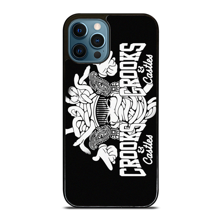 CROOKS AND CASTLES ILLUSTRATION iPhone 12 Pro Max Case Cover