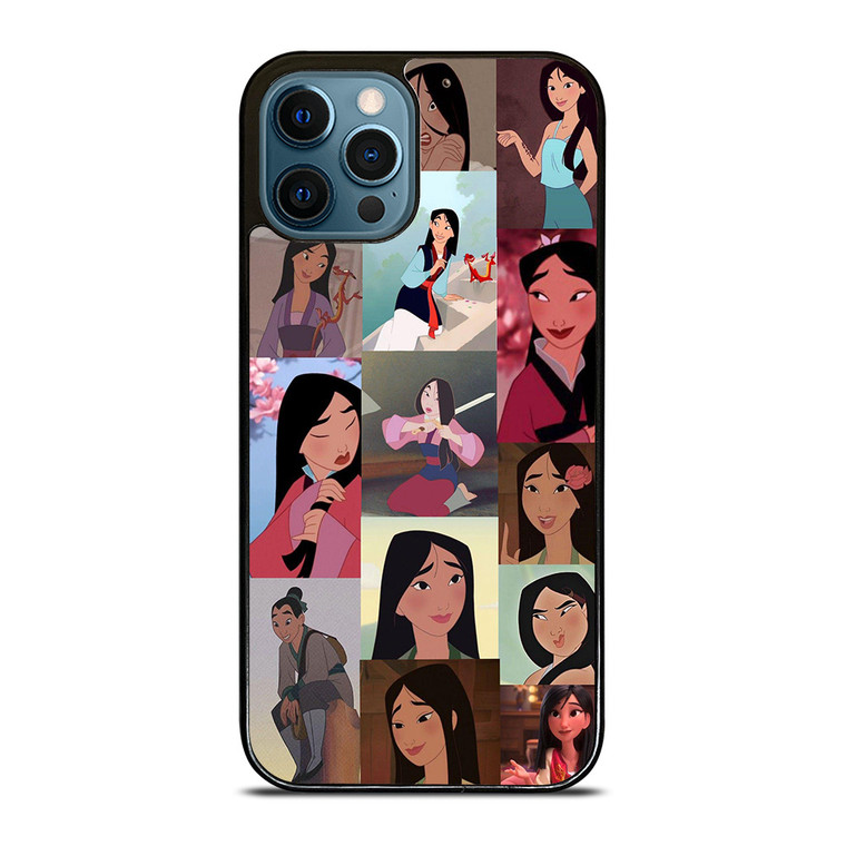 DISNEY PRINCESS MULAN COLLAGE iPhone 12 Pro Max Case Cover