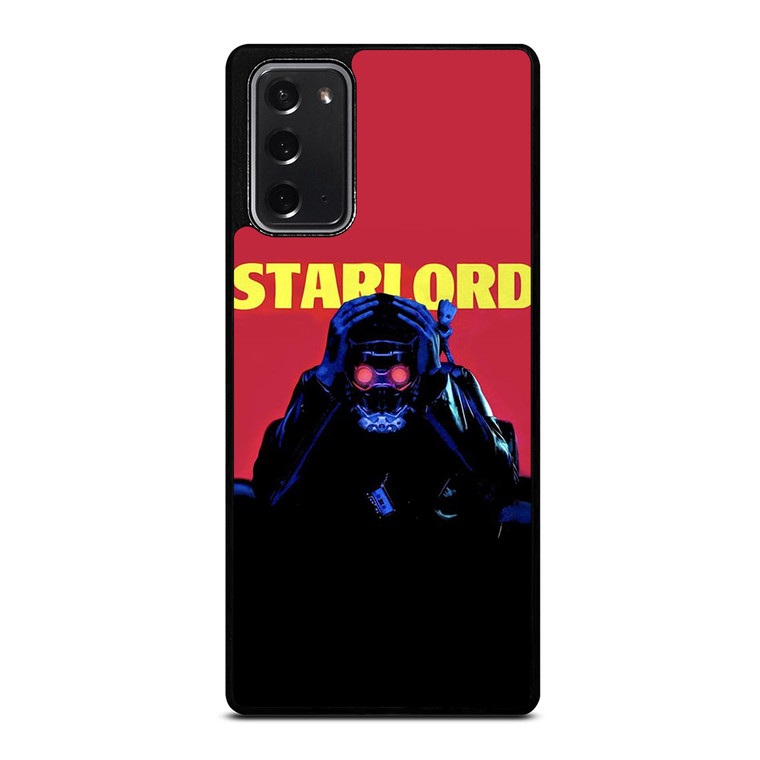 STAR LORD THE WEEKND PARODY  Samsung Galaxy Note 20 Case Cover STAR LORD THE WEEKND PARODY  Samsung Galaxy Note 20 Case Cover