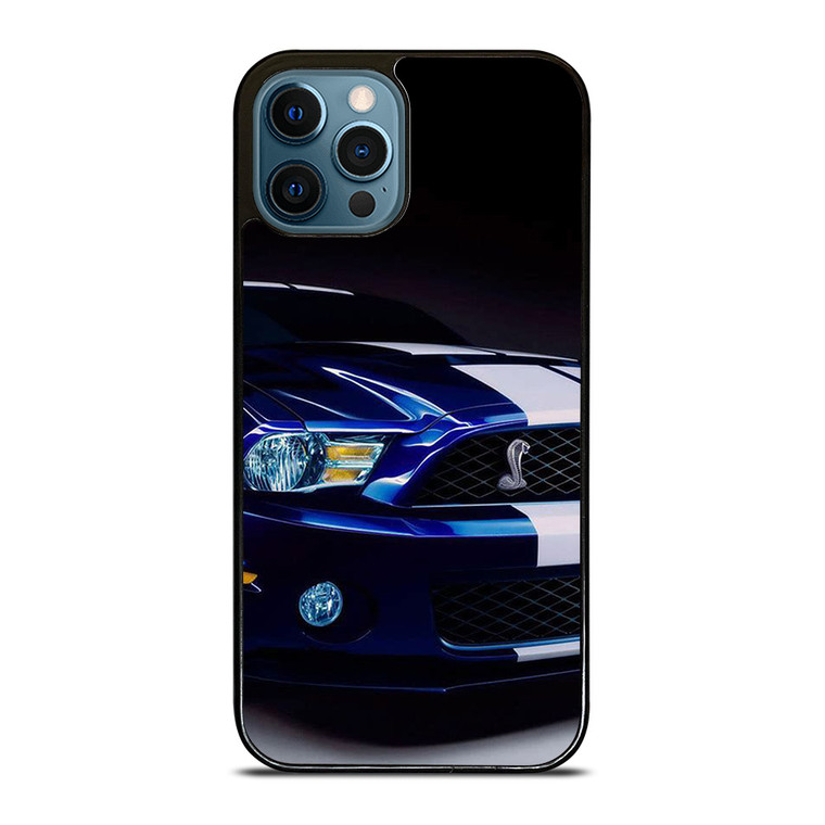 FORD MUSTANG SHELBY BLUE GRILL iPhone 12 Pro Max Case Cover
