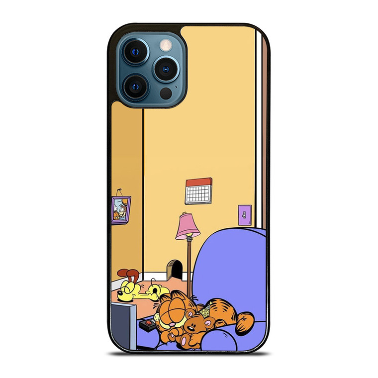 GARFIELD LAZY CAT CARTOON iPhone 12 Pro Max Case Cover