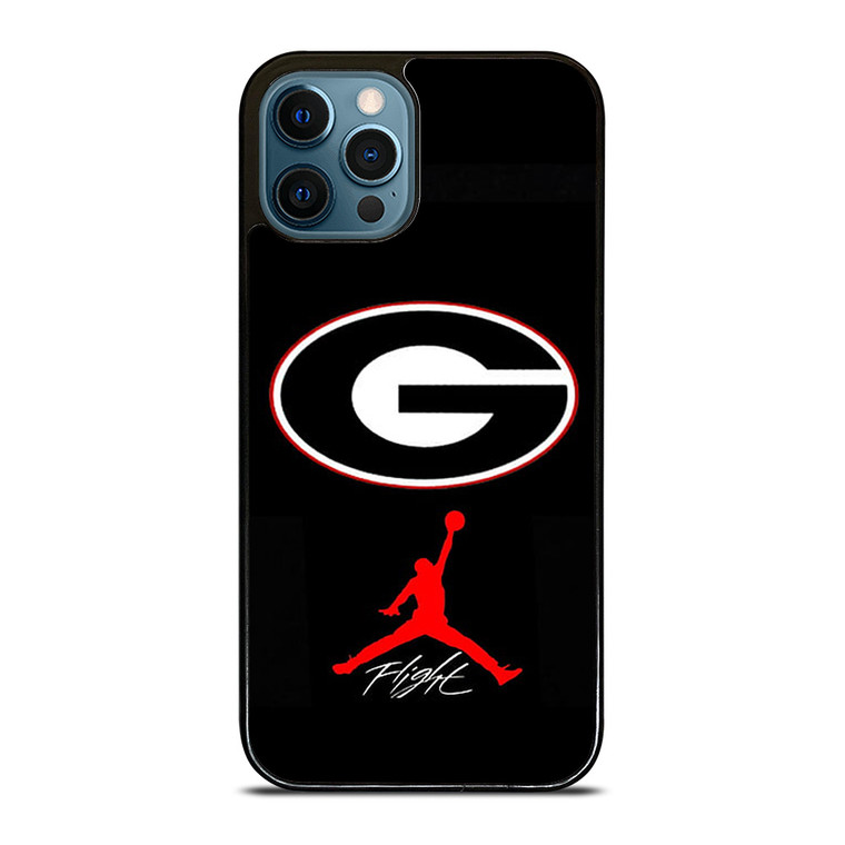 GEORGIA BULLDOGS NIKE AIR JORDAN iPhone 12 Pro Max Case Cover