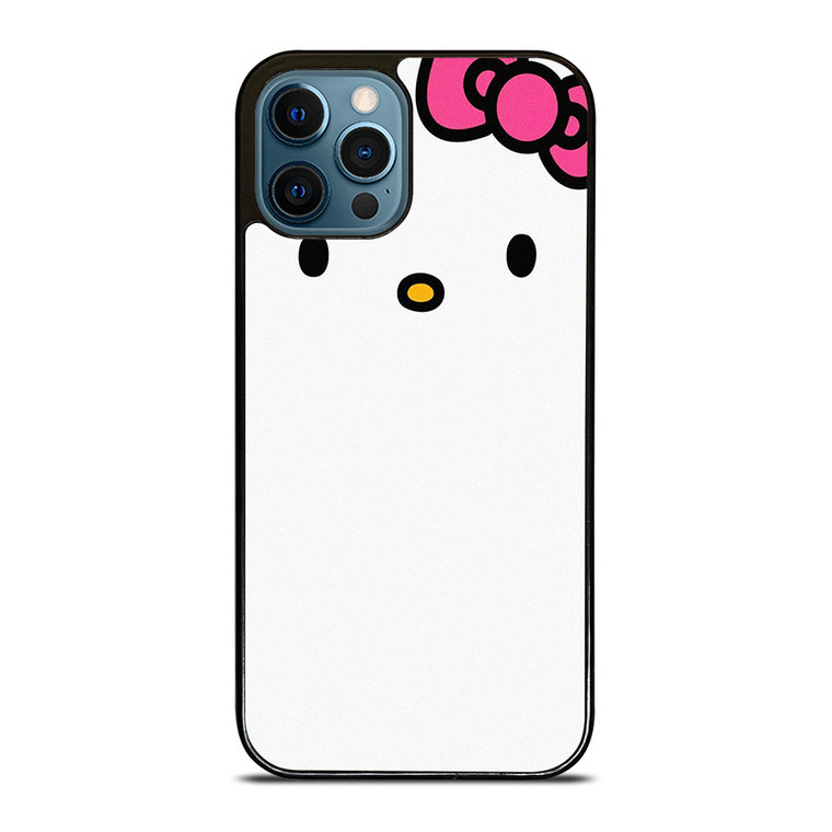 HELLO KITTY FLAT ILLUSTRATION WHITE iPhone 12 Pro Max Case Cover