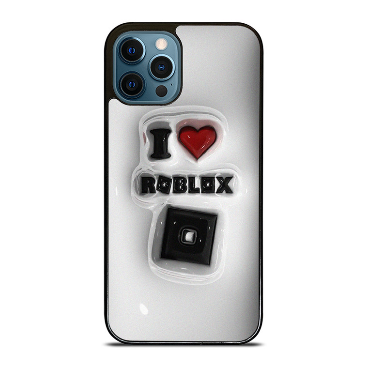 I LOVE ROBLOX 3D ART iPhone 12 Pro Max Case Cover