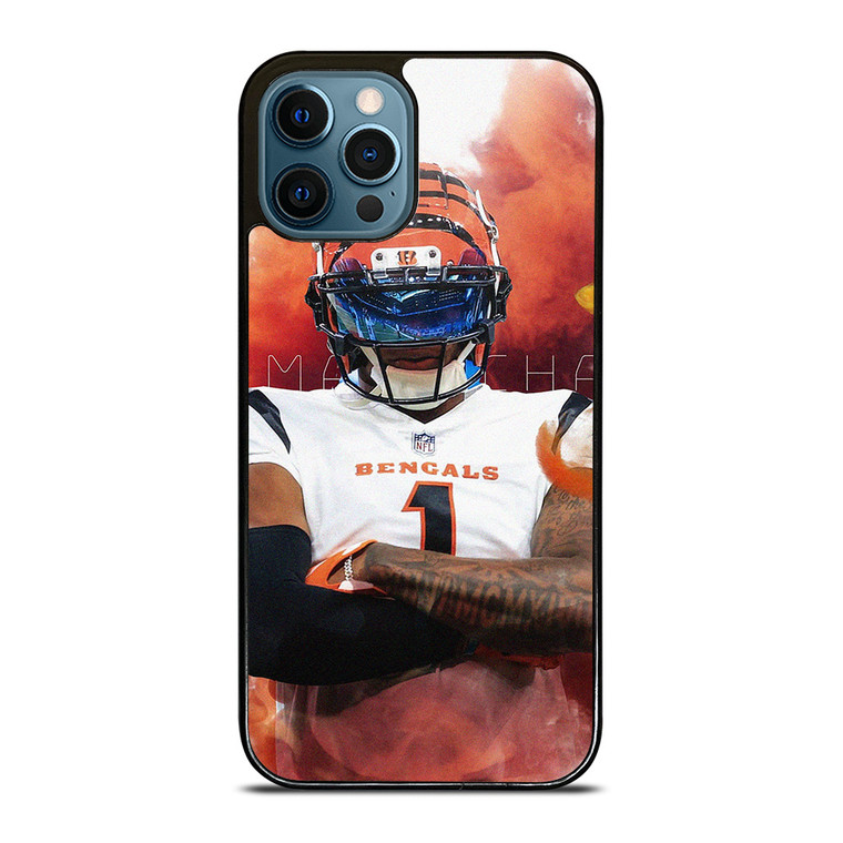 JA'MARR CHASE CINCINNATI BENGALS FOOTBALL iPhone 12 Pro Max Case Cover