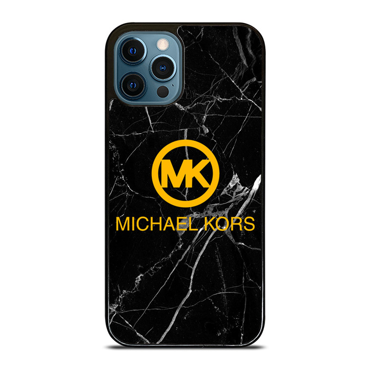 MICHAEL KORS BLACK LOGO iPhone 12 Pro Max Case Cover