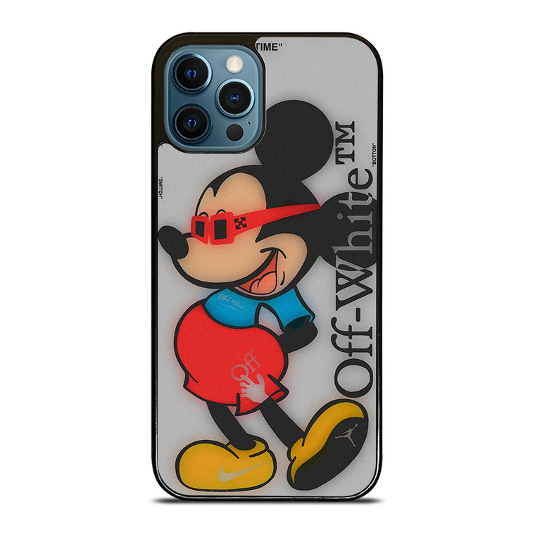 MICKEY MOUSE OFF WHITE ART iPhone 12 Pro Max Case Cover