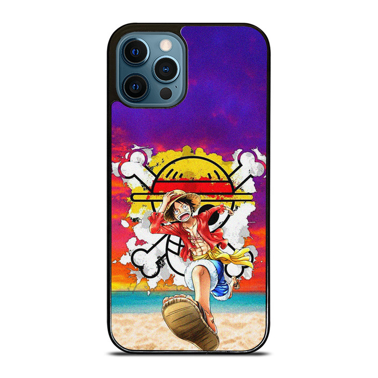 MONKEY D LUFFY ONE PIECE BEACH iPhone 12 Pro Max Case Cover