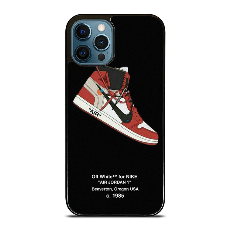 NIKE AIR JORDAN 1 OFF WHITE iPhone 12 Pro Max Case Cover