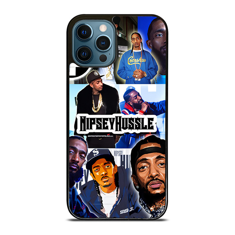 NIPSEY HUSSLE RAPPER COLLAGE iPhone 12 Pro Max Case Cover