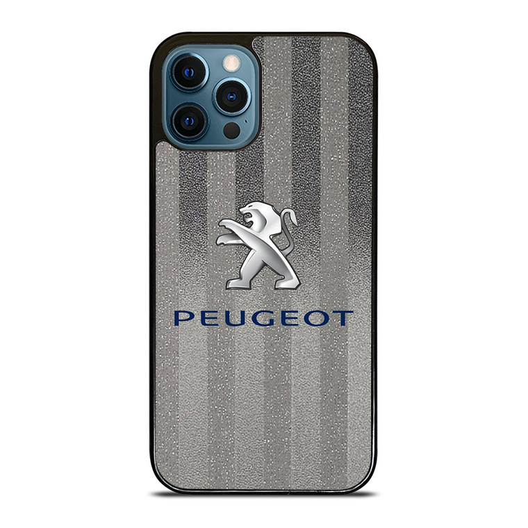 PEUGEOT CAR METAL EMBLEM iPhone 12 Pro Max Case Cover