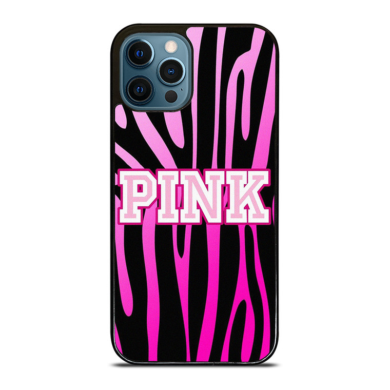 PINK MELTED ABSTRACT PATTERN iPhone 12 Pro Max Case Cover