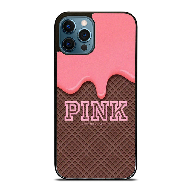 PINK VICTORIA SECRET ICE CREAM iPhone 12 Pro Max Case Cover