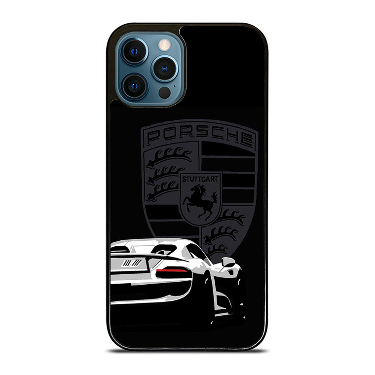 PORSCHE STUTTGART 918 SPYDER POSTER iPhone 12 Pro Max Case Cover