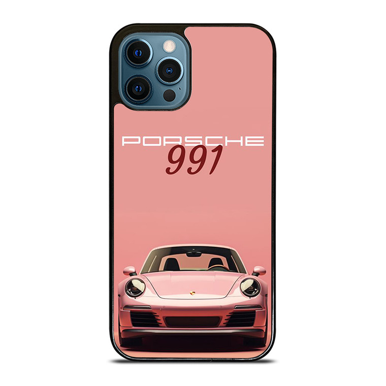 POSRCHE 991 PINK iPhone 12 Pro Max Case Cover