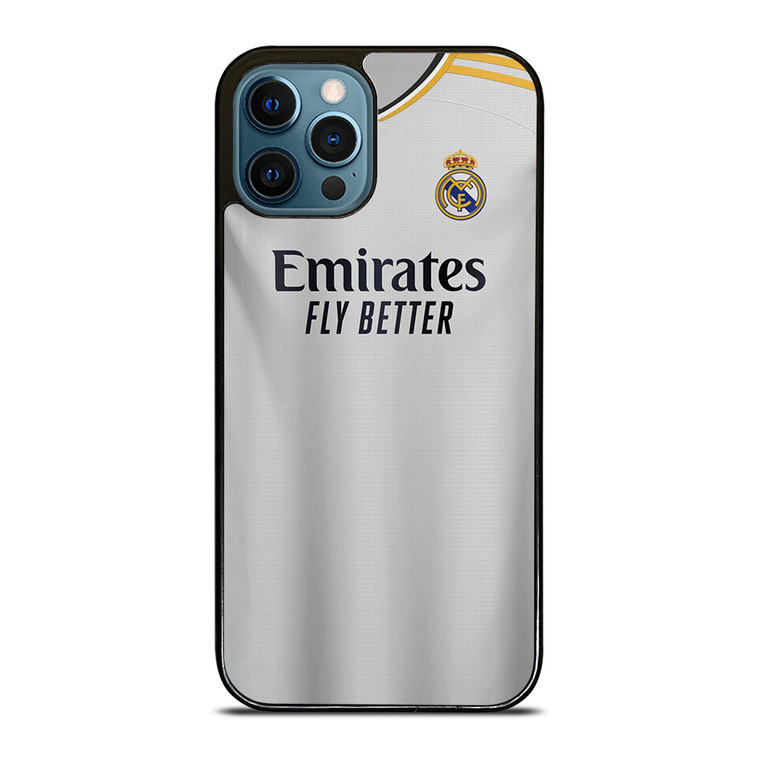 REAL MADRID 2023-2024 KIT iPhone 12 Pro Max Case Cover