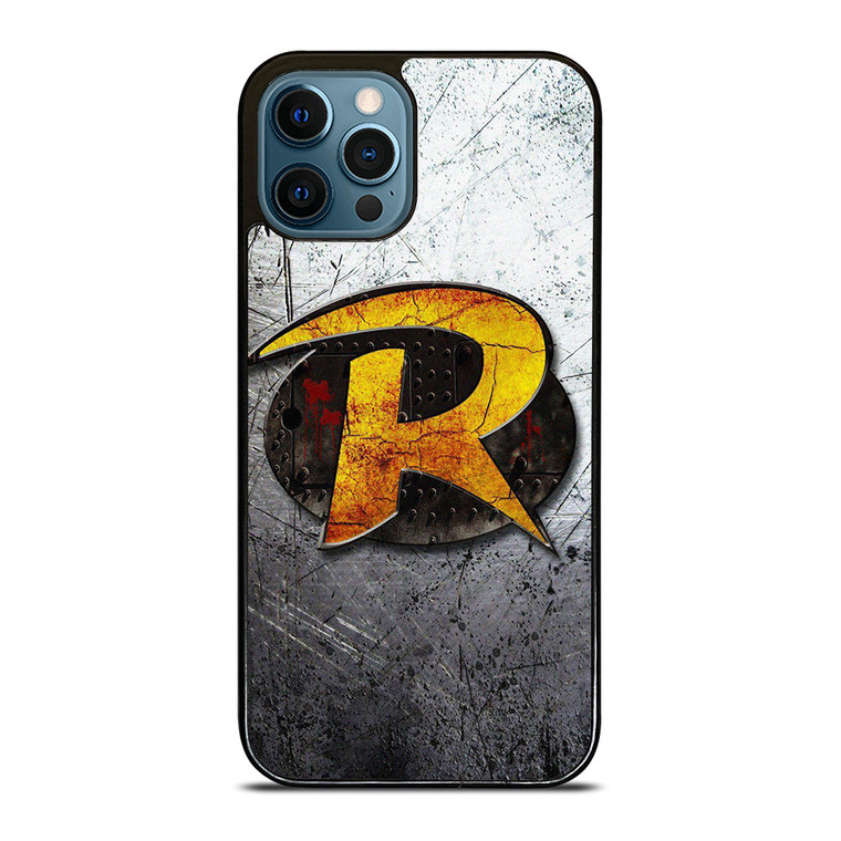 ROBIN DC COMICS GRUNGE LOGO iPhone 12 Pro Max Case Cover