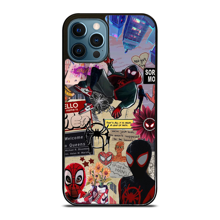 SPIDERMAN INTO THE SPIDER VERSE COLLAGE iPhone 12 Pro Max Case Cover