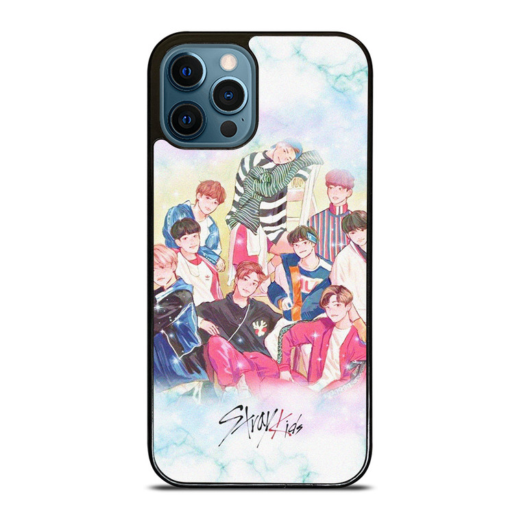 STRAY KIDS ANIME ART iPhone 12 Pro Max Case Cover
