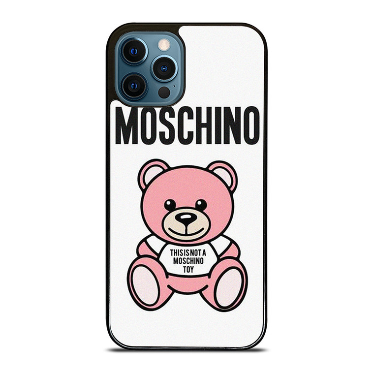 THIS IS NOT MOSCHINO TOY BEAR PINK iPhone 12 Pro Max Case Cover