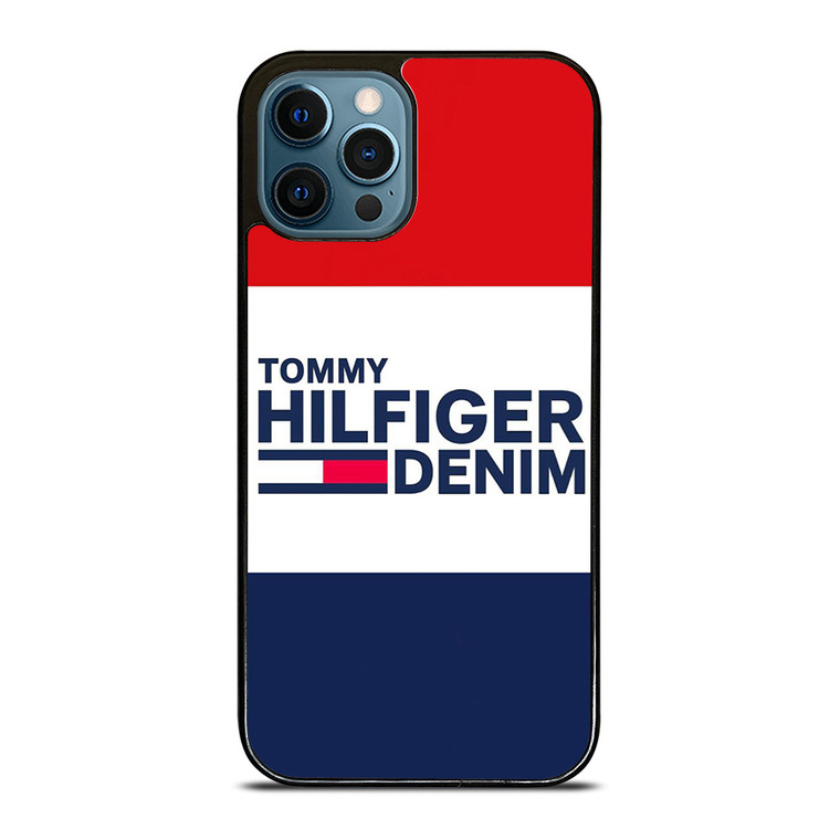 TOMMY HILFIGER DENIM FASHION SYMBOL iPhone 12 Pro Max Case Cover