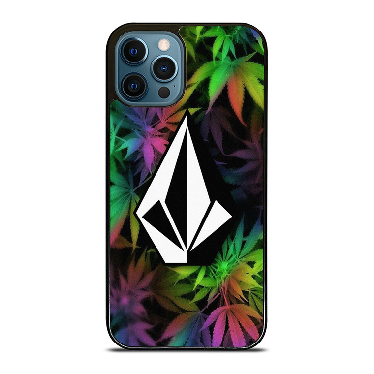 VOLCOM MARIJUANA LEAF iPhone 12 Pro Max Case Cover