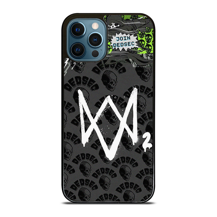WATCH DOGS 2 GAMES ICON iPhone 12 Pro Max Case Cover WATCH DOGS 2 GAMES ICON iPhone 12 Pro Max Case Cover